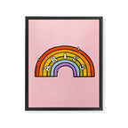 Aries Rainbow Framed Canvas Print Gallery Image 8
