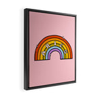 Aries Rainbow Framed Canvas Print Gallery Image 2