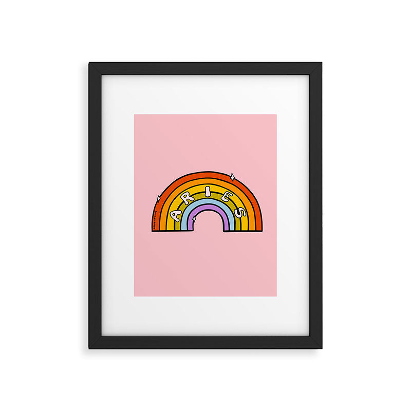 Aries Rainbow Framed Art Print Gallery Image 6