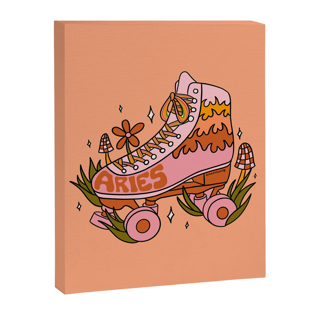 Aries Roller Skate Canvas Print Gallery Image 8
