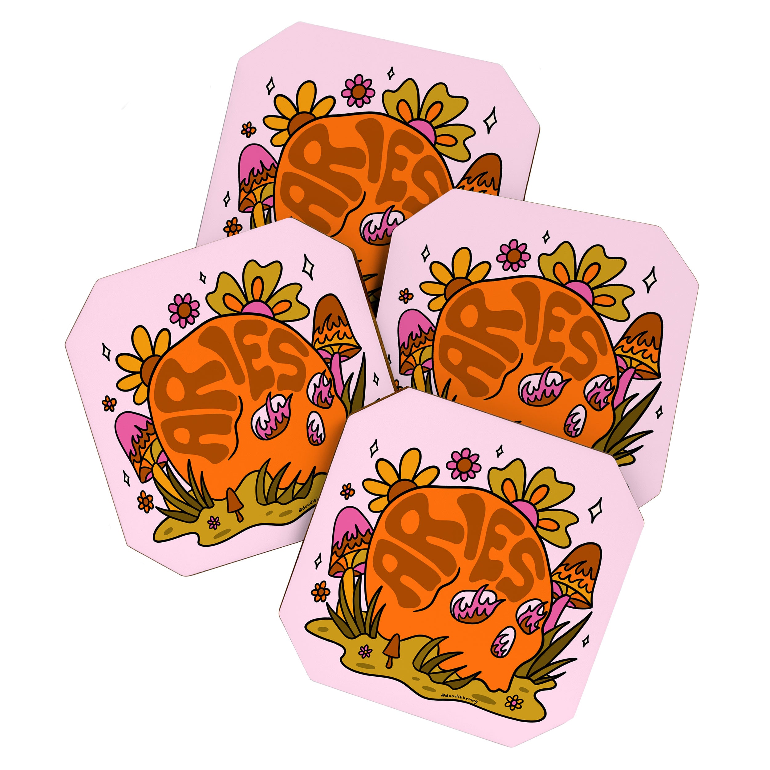 Aries Skull Coaster Gallery Image 1