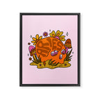 Aries Skull Framed Canvas Print Gallery Image 8