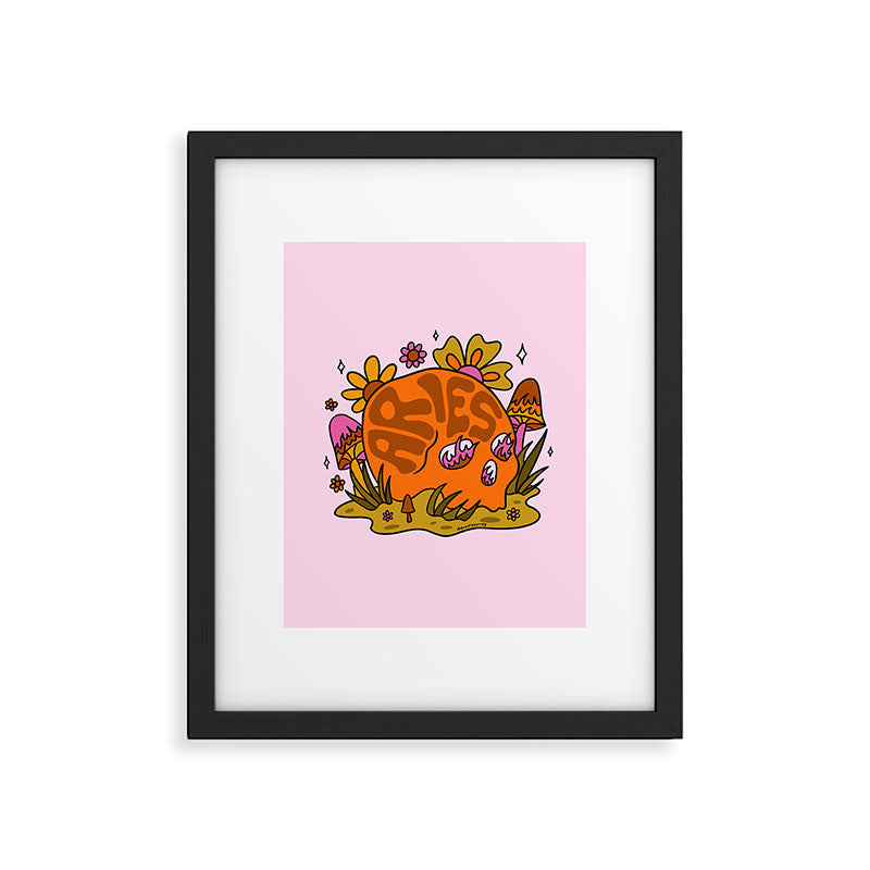 Aries Skull Framed Art Print Gallery Image 6
