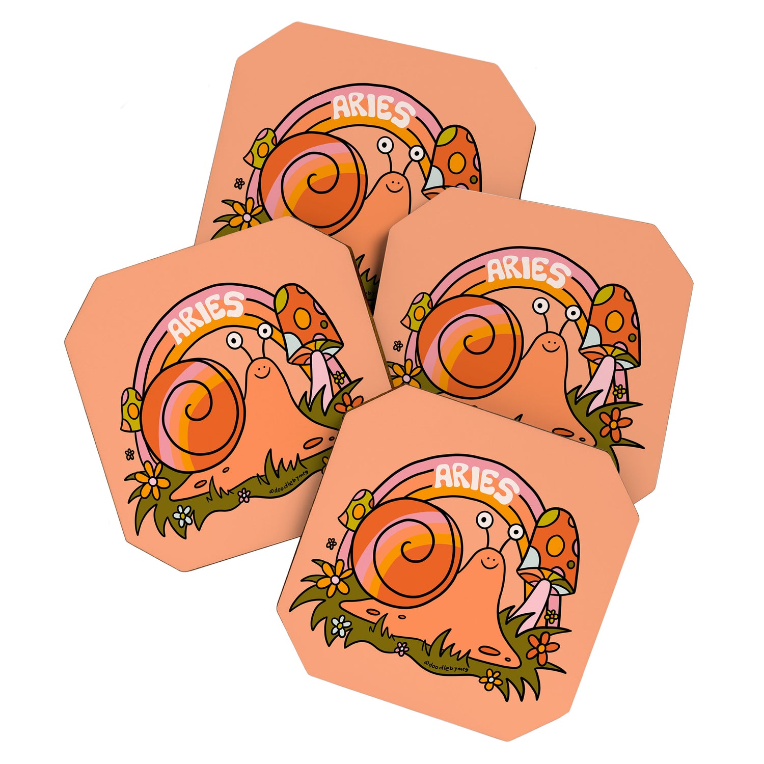 Aries Snail Coaster Gallery Image 1