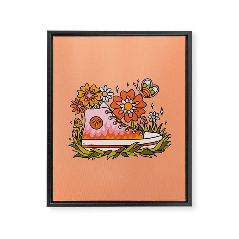 Aries Sneaker Framed Canvas Print Gallery Image 8