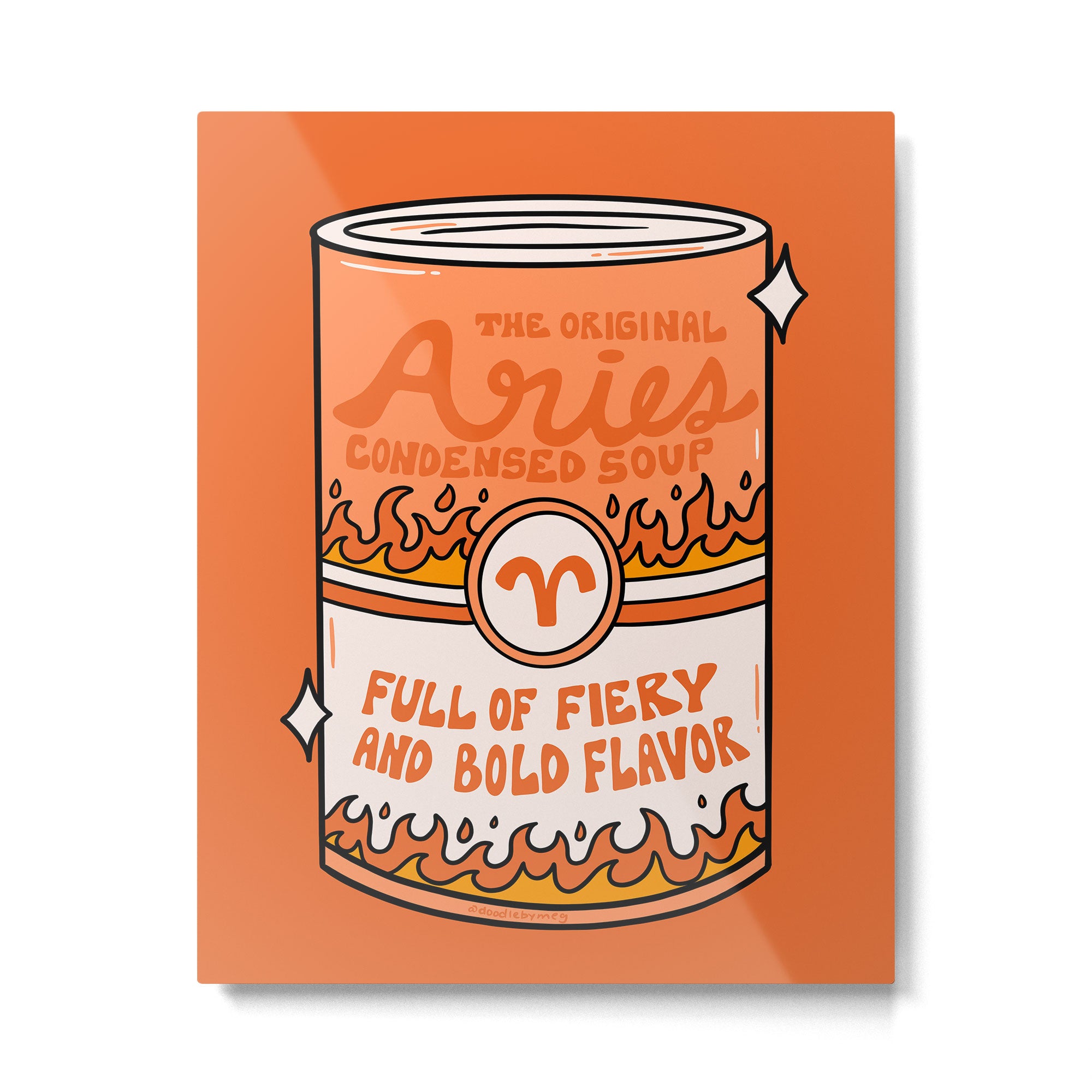 Aries Soup Metal Print Gallery Image 6