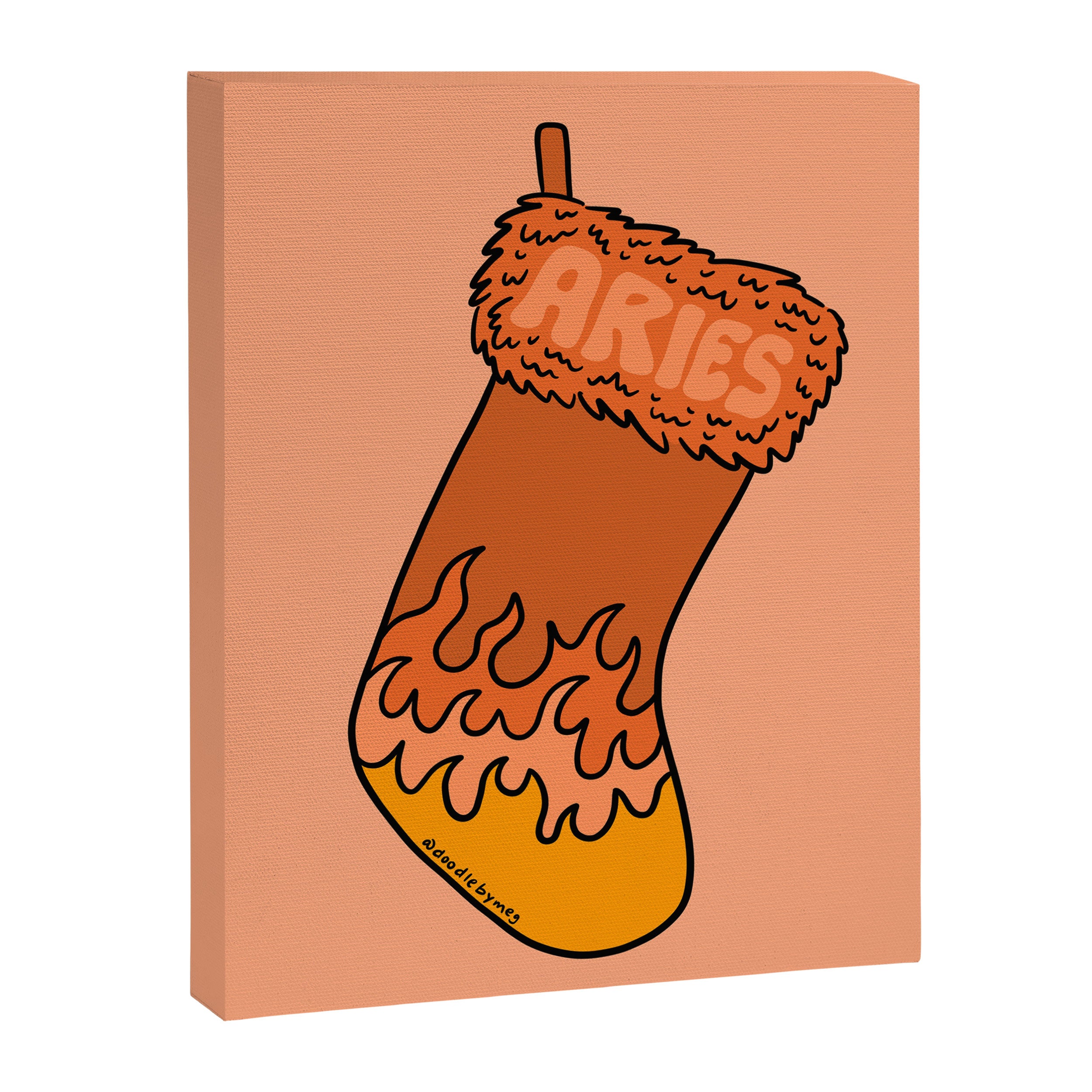 Aries Stocking Canvas Print Gallery Image 8