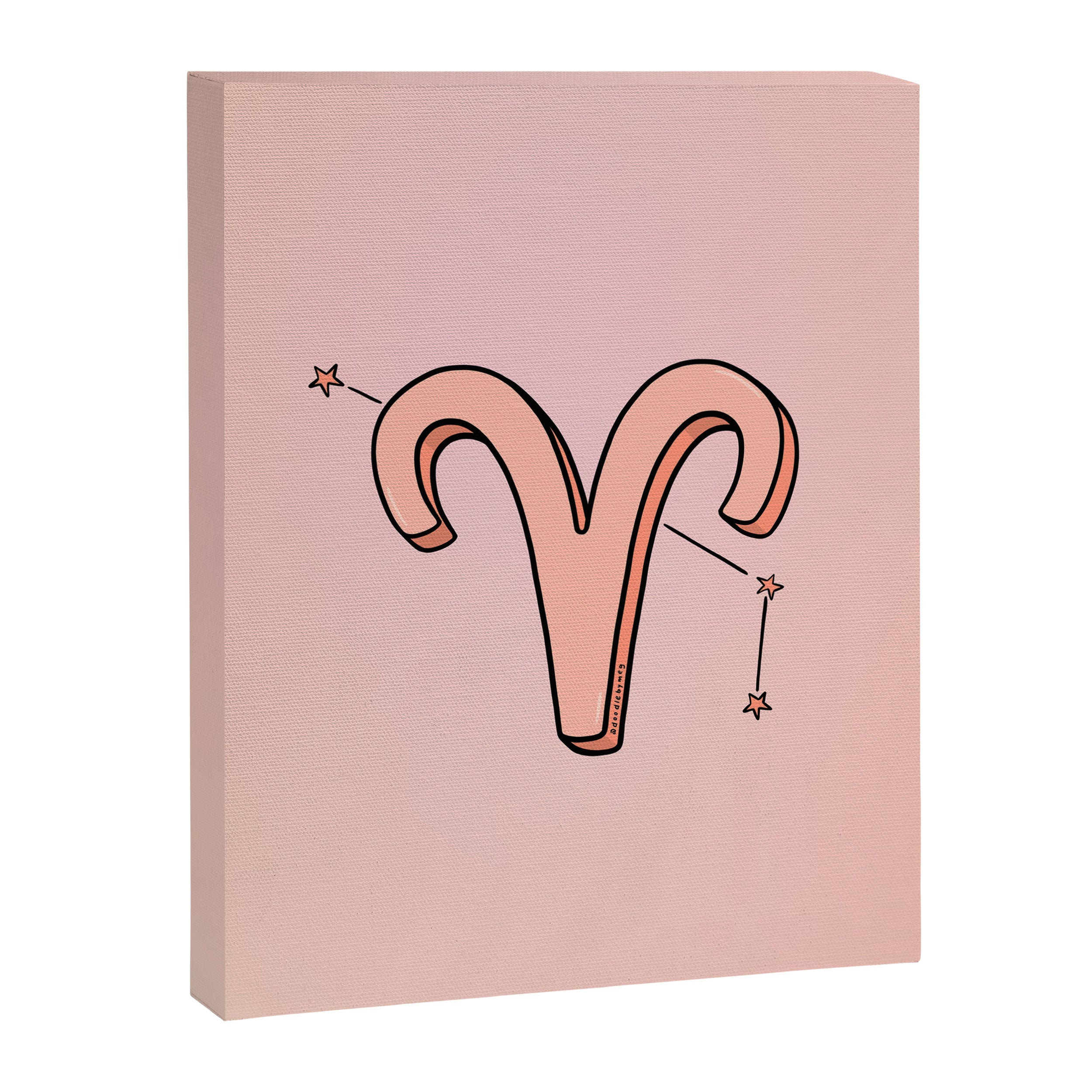 Aries Symbol Canvas Print Gallery Image 8