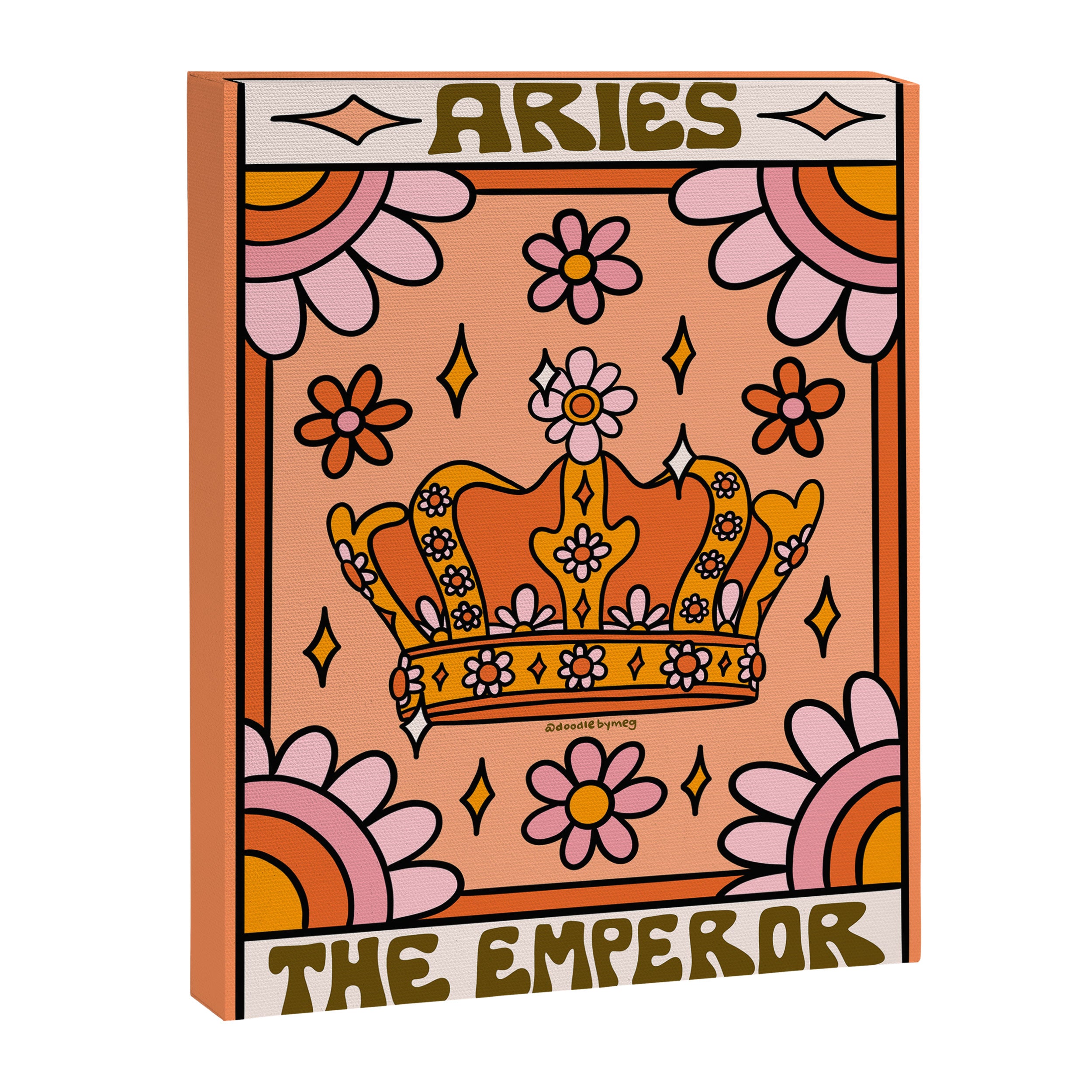 Aries Tarot Card Canvas Print Gallery Image 8