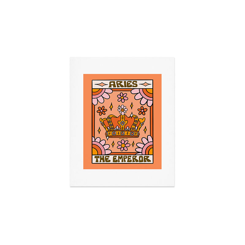 Aries Tarot Card Art Print Gallery Image 1