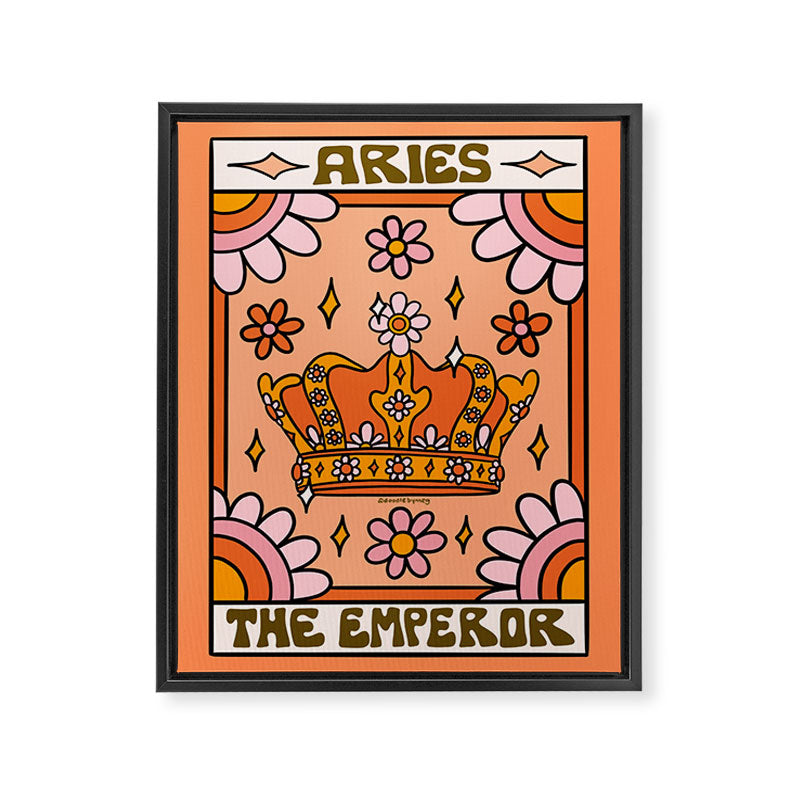 Aries Tarot Card Framed Canvas Print Gallery Image 8
