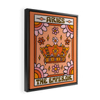 Aries Tarot Card Framed Canvas Print Gallery Image 2