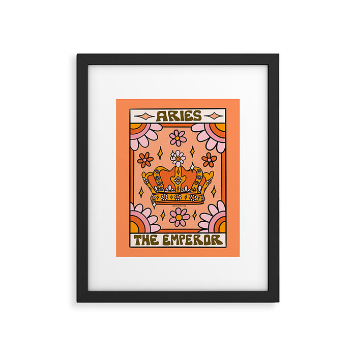Aries Tarot Card Framed Art Print Gallery Image 1