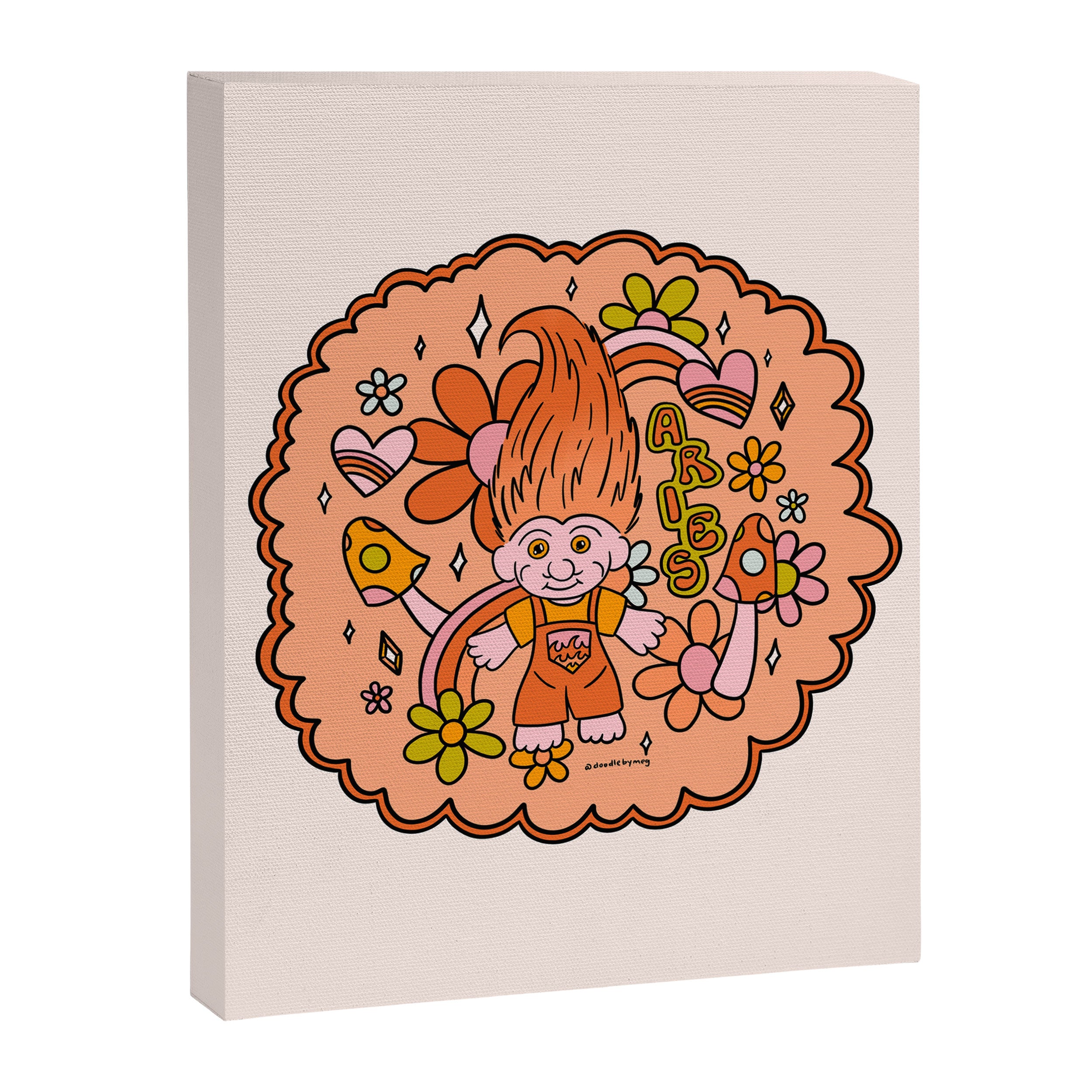 Aries Troll Canvas Print Gallery Image 8