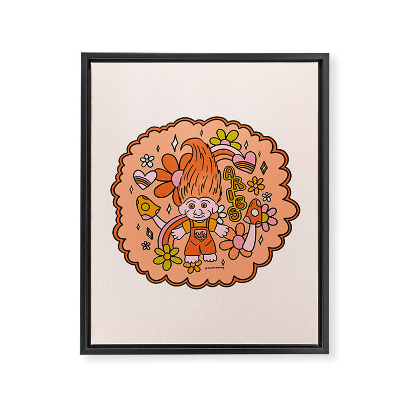 Aries Troll Framed Canvas Print Gallery Image 8