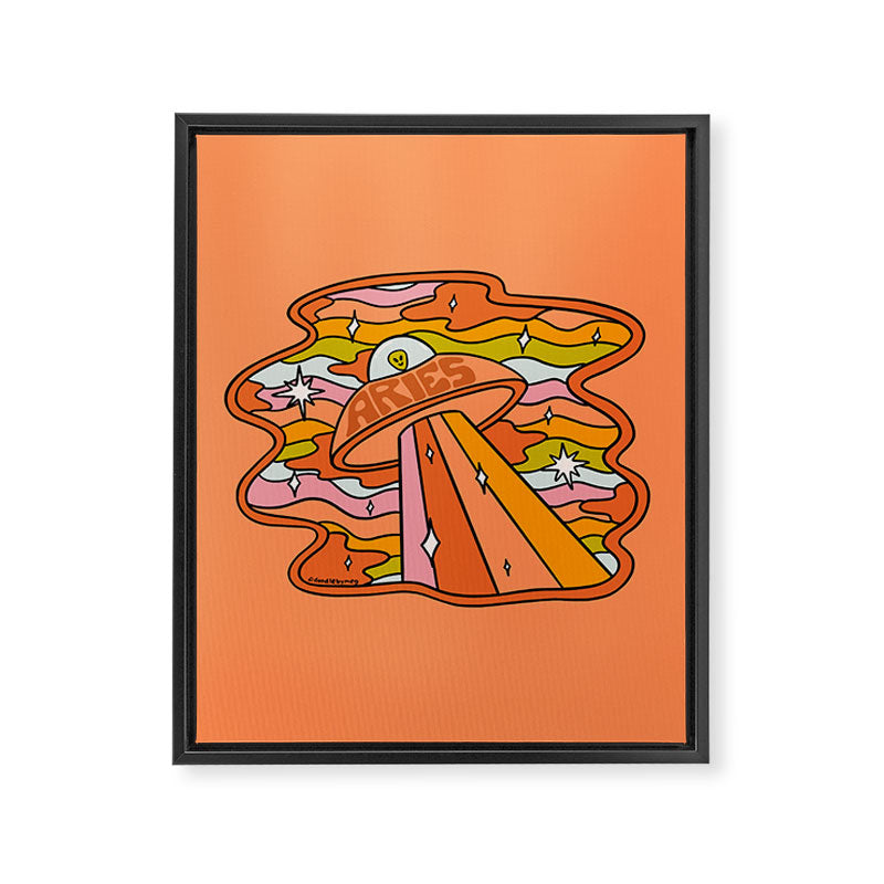 Aries UFO Framed Canvas Print Gallery Image 8