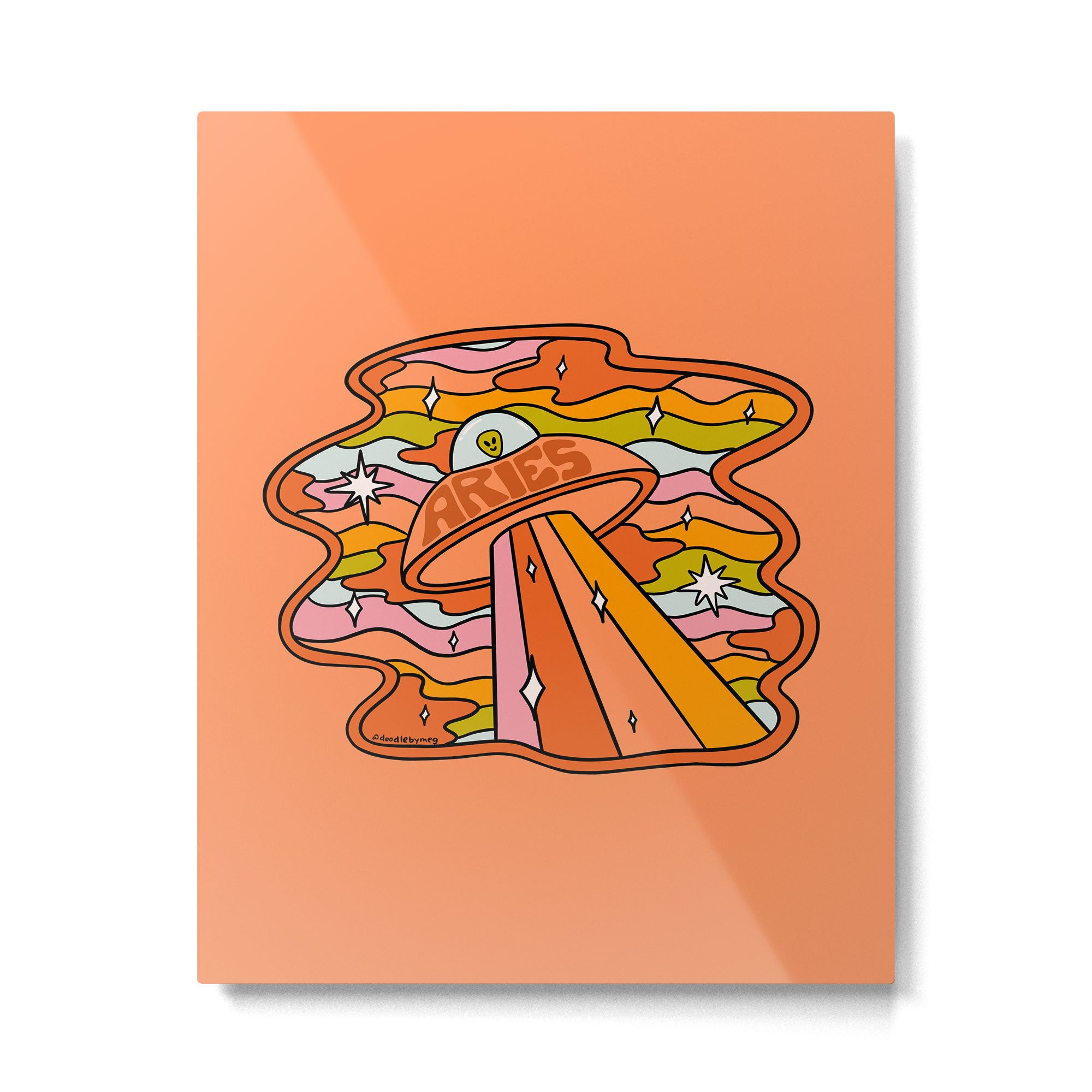 Aries UFO Metal Print Gallery Image 6