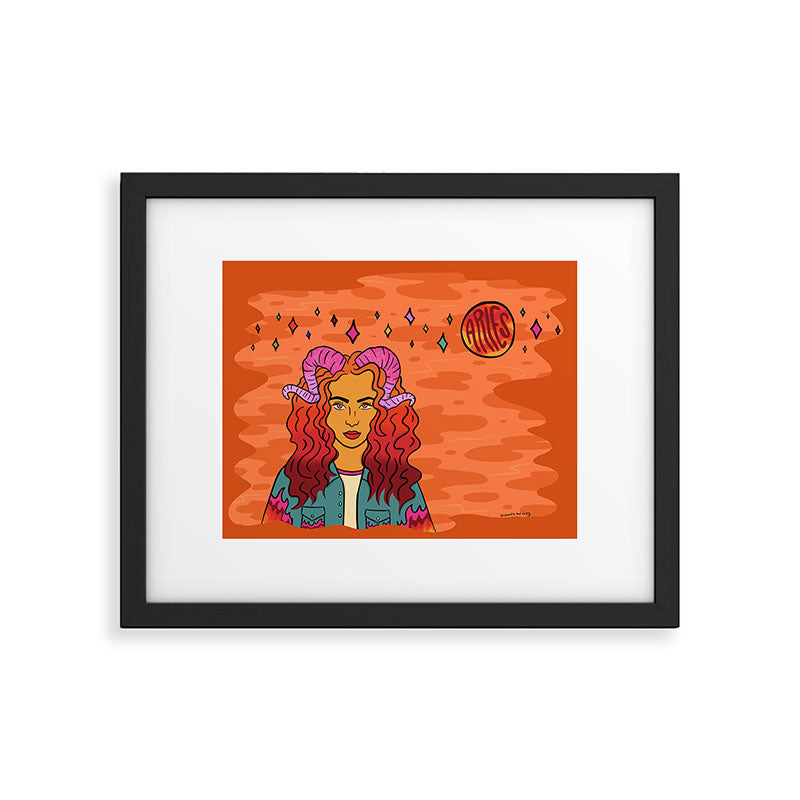 Aries Framed Art Print Gallery Image 5