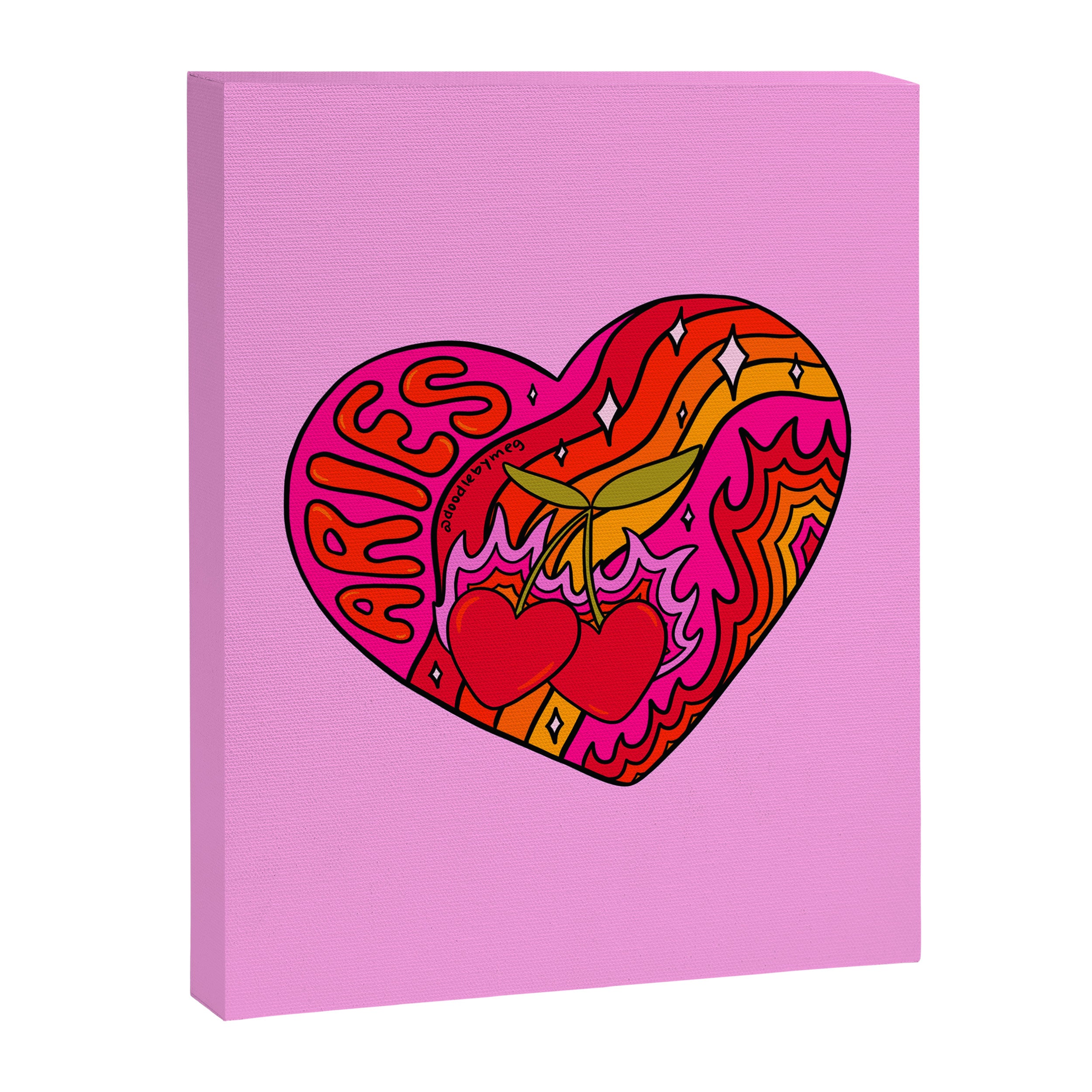Aries Valentine Canvas Print Gallery Image 8