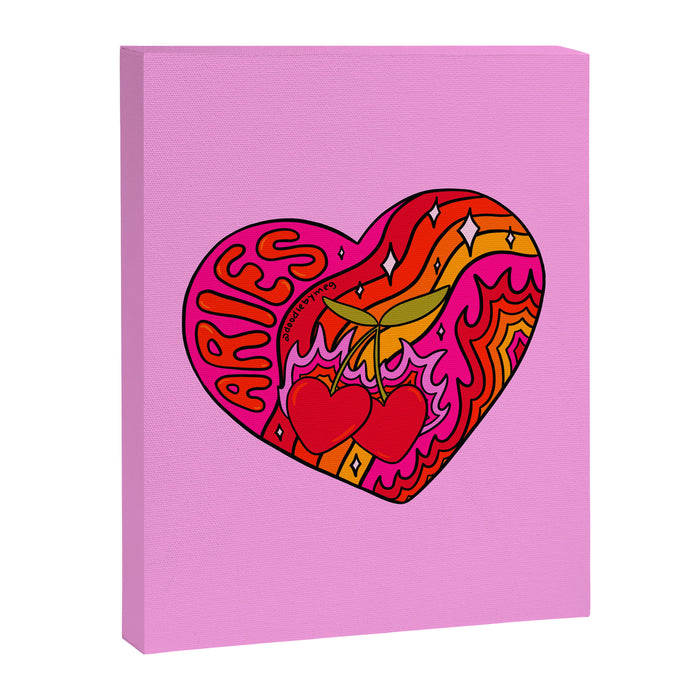 Aries Valentine Canvas Print Gallery Image 1