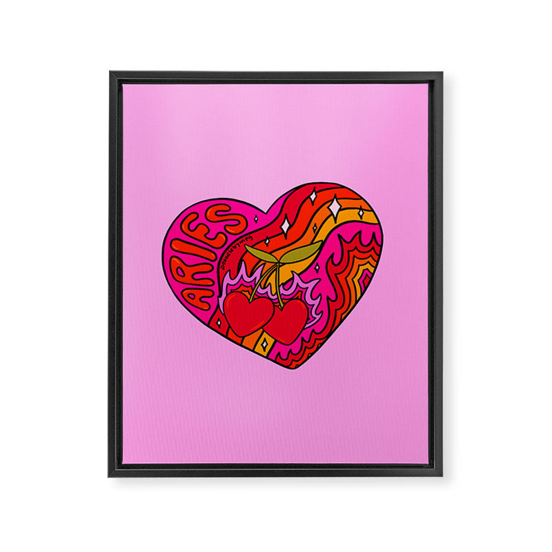 Aries Valentine Framed Canvas Print Gallery Image 8