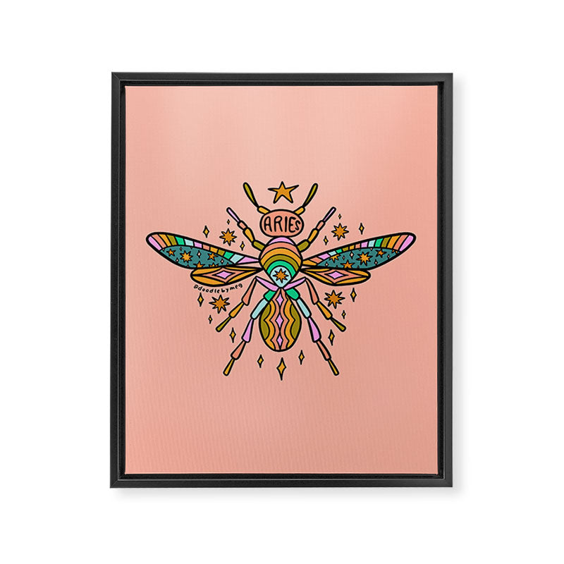 Aries Wasp Framed Canvas Print Gallery Image 8