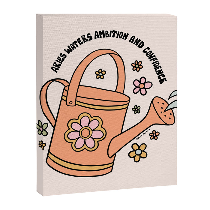 Aries Watering Can Canvas Print Gallery Image 1