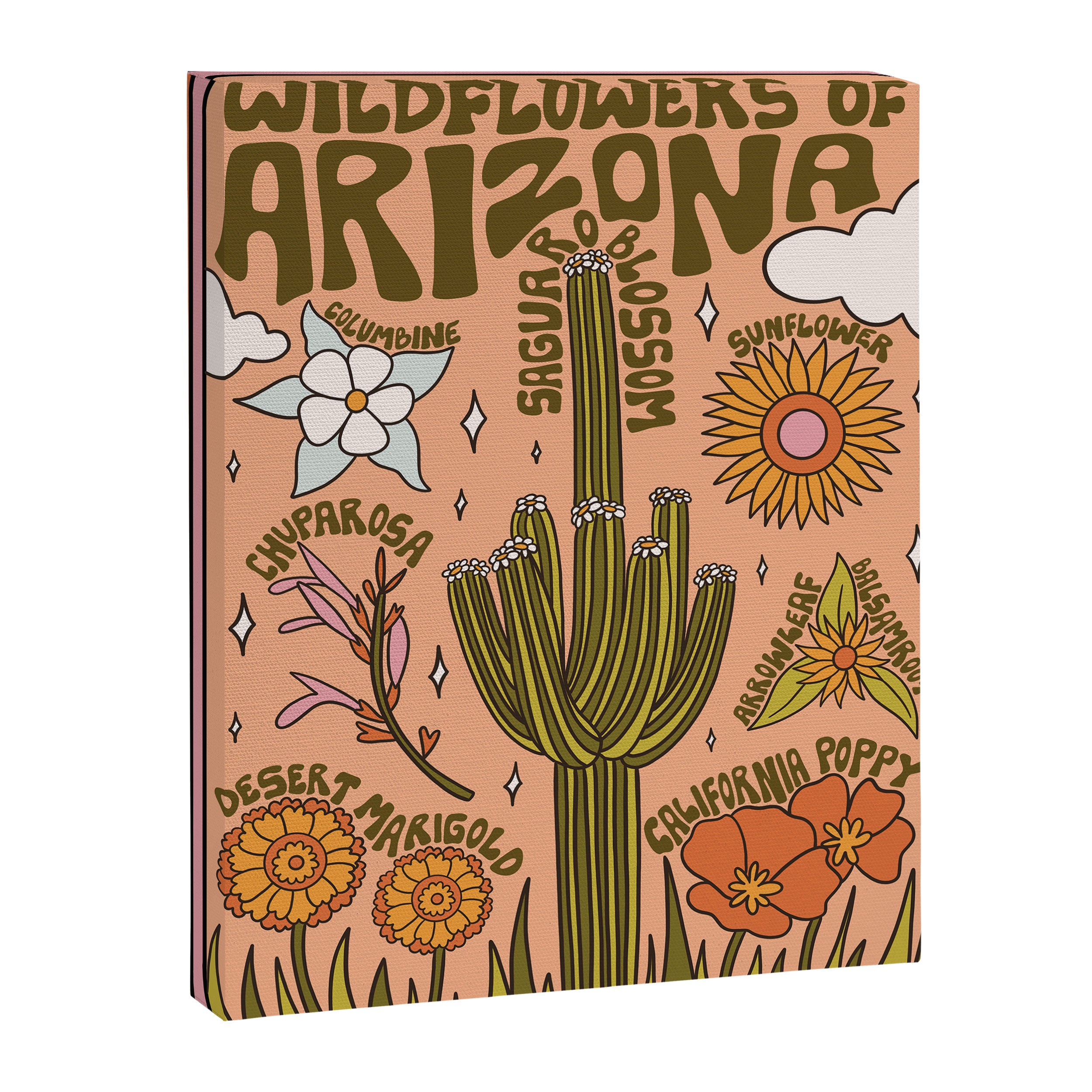 Arizona Wildflowers Canvas Print Gallery Image 8
