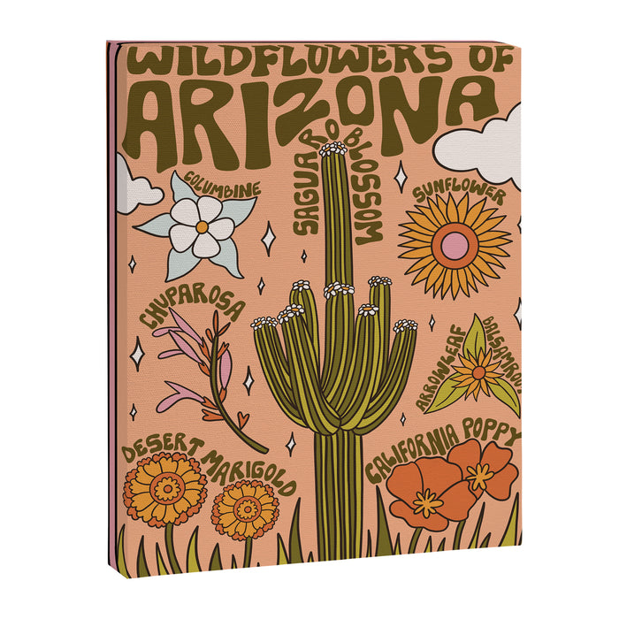 Arizona Wildflowers Canvas Print Gallery Image 1