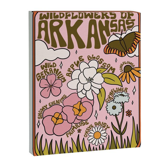 Arkansas Wildflowers Canvas Print Gallery Image 1