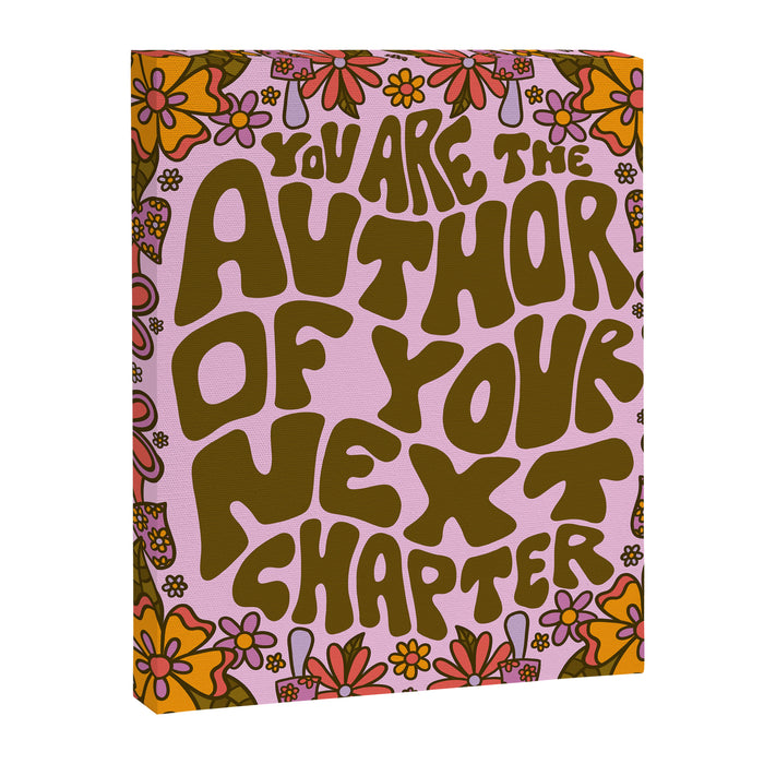 Author of Your Next Chapter Canvas Print Gallery Image 1