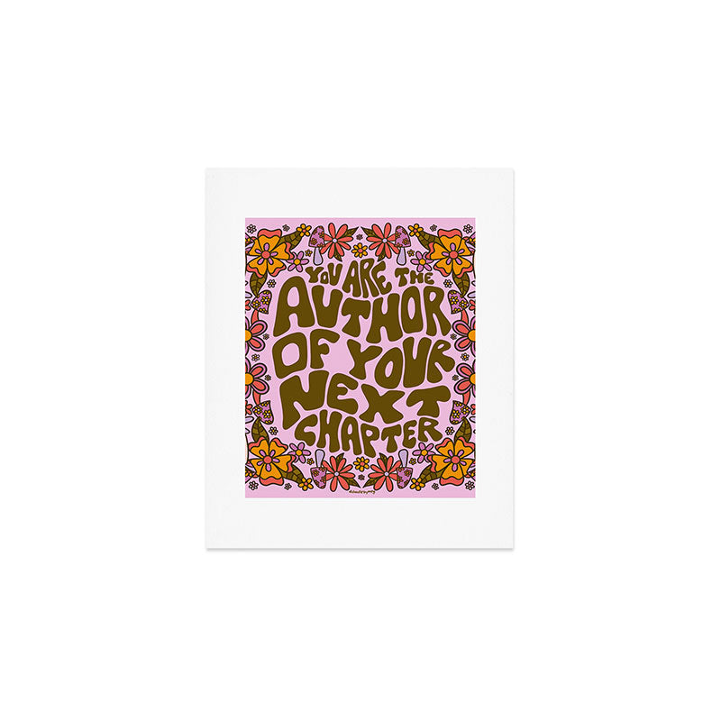 Author of Your Next Chapter Art Print Gallery Image 1