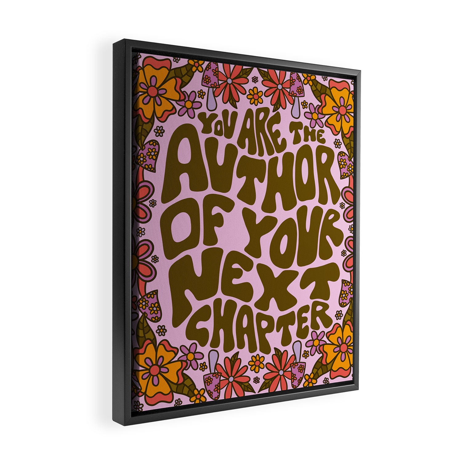 Author of Your Next Chapter Framed Canvas Print Gallery Image 2