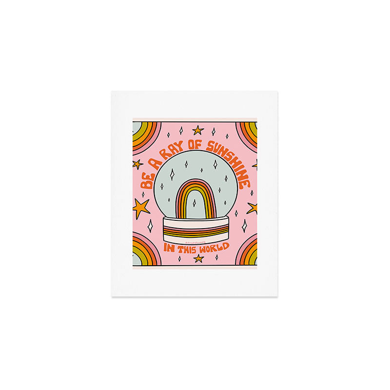 Be A Ray of Sunshine Art Print Gallery Image 1