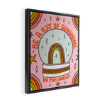 Be A Ray of Sunshine Framed Canvas Print Gallery Image 2