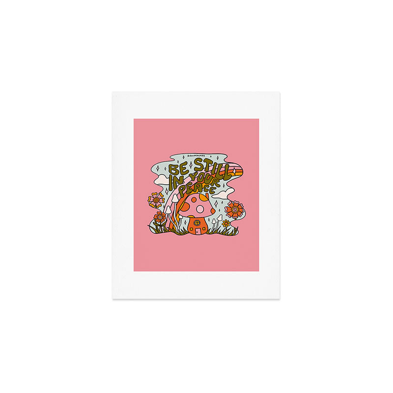 Be Still In Your Peace Art Print Gallery Image 1