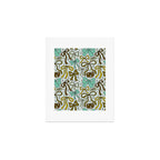 Blue Bow Print Art Print Gallery Image 1