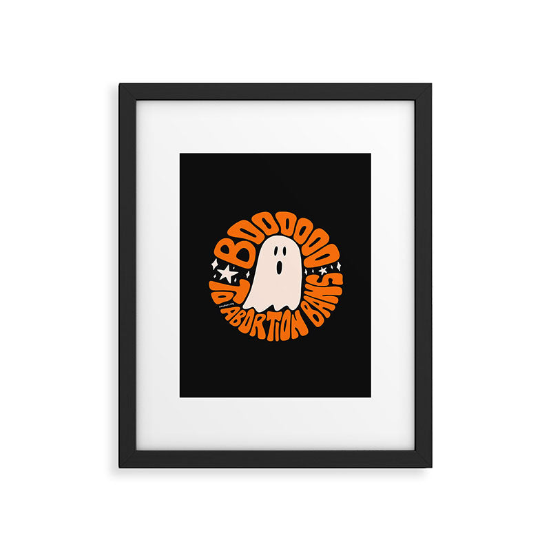 Boo to Abortion Bans Framed Art Print Gallery Image 6