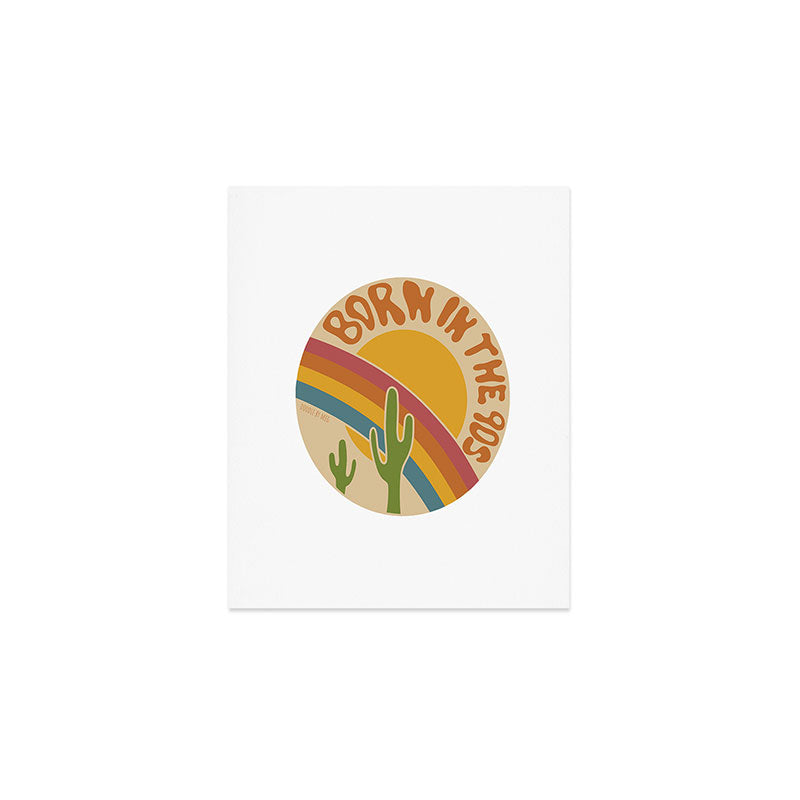 Born in the 90s Art Print Gallery Image 1