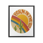 Born in the 90s Framed Canvas Print Gallery Image 8
