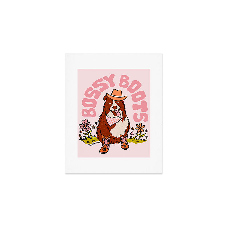 Bossy Boots Art Print Gallery Image 1