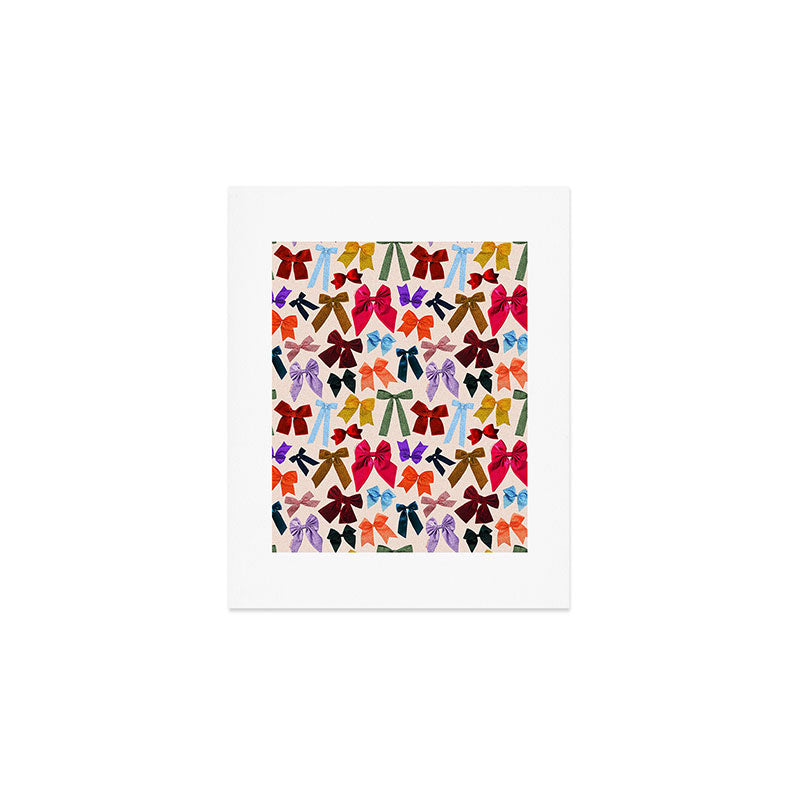 Bow Collage Print Art Print Gallery Image 1