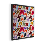 Bow Collage Print Framed Canvas Print Gallery Image 2