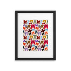 Bow Collage Print Framed Art Print Gallery Image 6