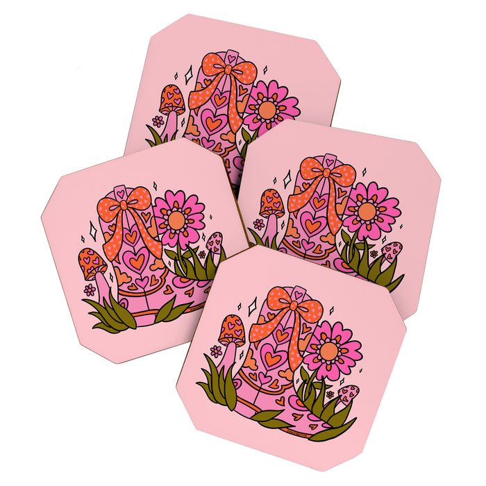 Bow Cowgirl Boot Coaster Gallery Image 1