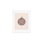 Bow Disco Ball Art Print Gallery Image 1
