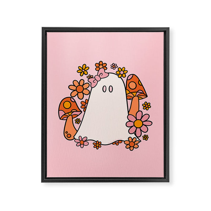 Bow Ghost Framed Canvas Print Gallery Image 1