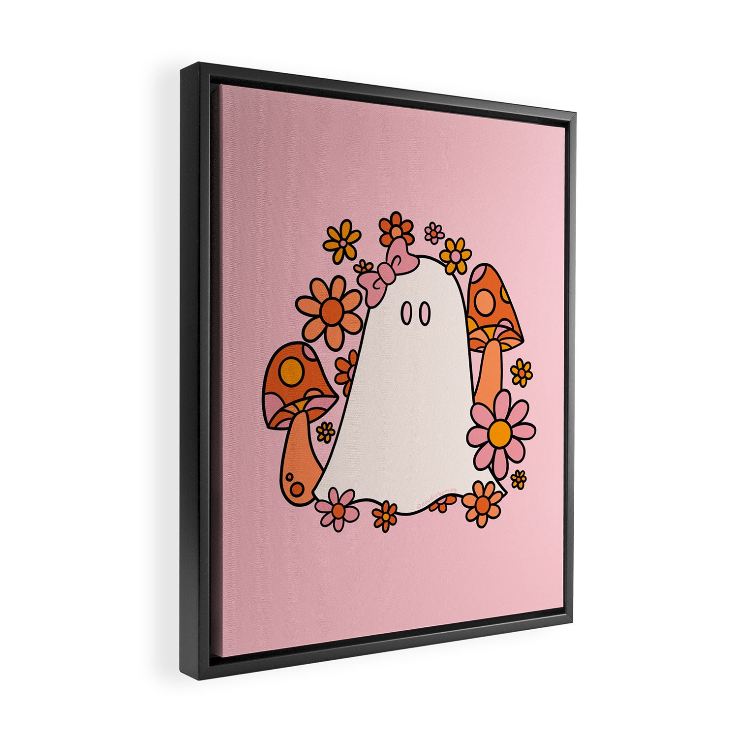 Bow Ghost Framed Canvas Print Gallery Image 2