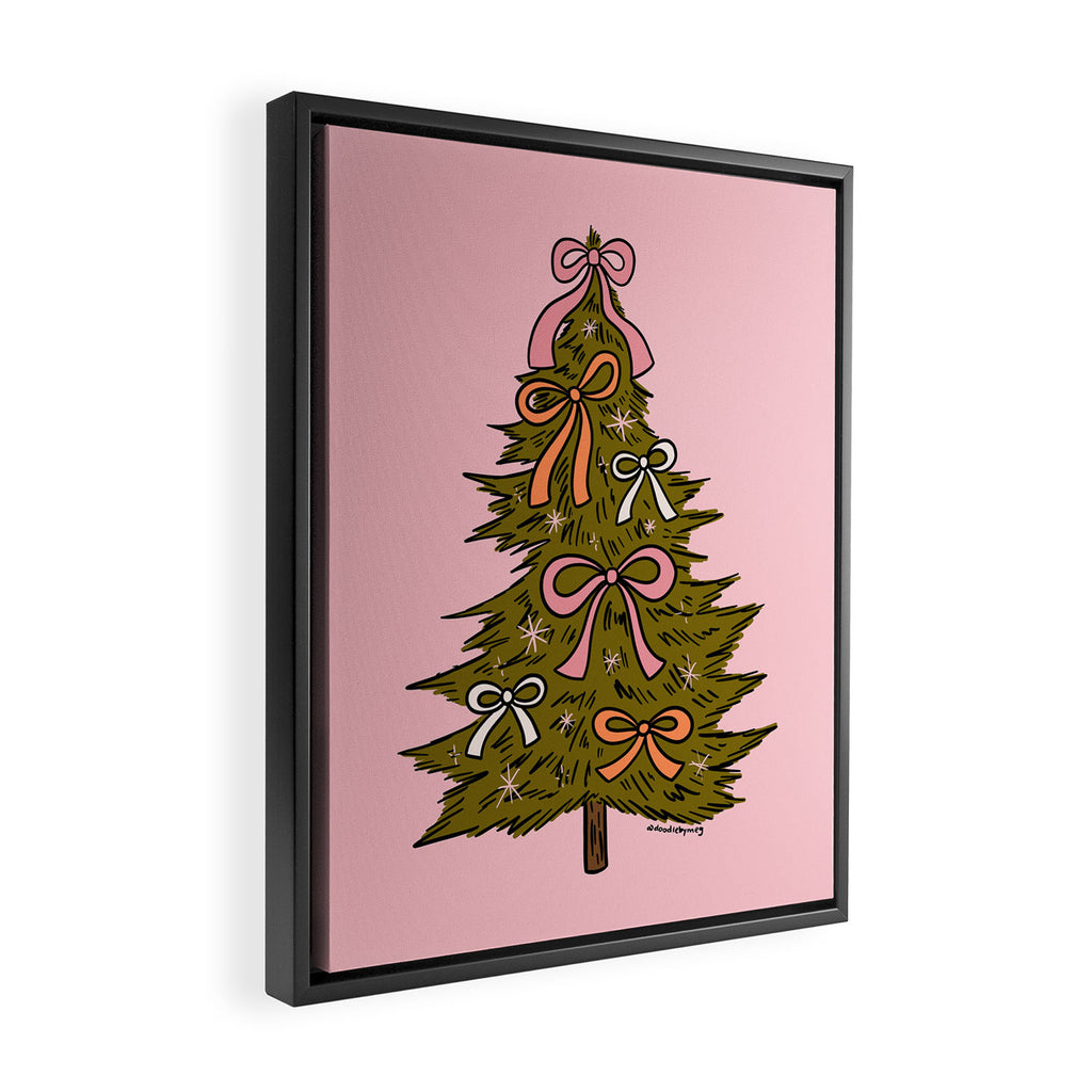 Bow Tree Framed Canvas Print Gallery Image 2