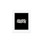 Bride Vibes in Cream Art Print Gallery Image 1